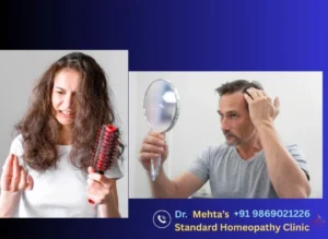 homeopathy doctor for hair loss treatment in female male in clinic in Mumbai